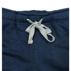 Pantalon en coton à jambe droite et à taille élastique pour hommes Pantalon d'entraînement de gymnastique léger avec broderie personnalisée Street Wear Style décontracté Lavage foncé - Product Image 3