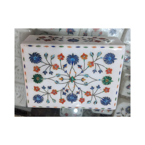 En gros Fabriqués À La Main Boîte à Marqueterie En Marbre - Product Image 1