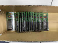 APLUS GTB-PH2025A Phillips Industriel # 2 embouts de vissage à percussion en acier S2, manche finition naturelle, 25 mm, lot de 10 pièces, OEM, 6 mois
