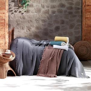 100% Cotton Solid Woven Gauze 4 Layers <b>Bed</b> <b>Cover</b> High Quality Breathable - Product Image 2