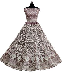 Filet en maille Lehenga chari, vêtement pour femmes, occasions spéciales de bonne qualité, design, Lahenga Choli, utilisé en inde, nouvelle collection - Product Image 2