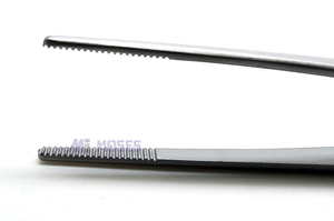 Fórceps de vendaje quirúrgico Patrón estándar Punta dentada 5,5 "Instrumentos médicos de recogida dental - Product Image 5