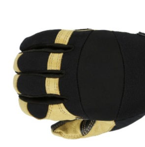 Guante mecánico de águila negra de cuero de cerdo 2025 con parches de Palma y agarre de piel de cerdo - Product Image 4