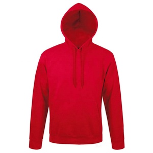 Unisex elegante 100% algodón polar con capucha Top de punto invierno Casual desgaste impreso Logo patrón liso cómodo de talla grande para hombres - Product Image 4