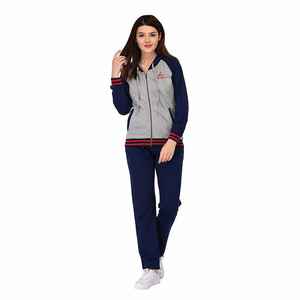 พรีเมี่ยมที่มีคุณภาพผู้หญิง Tracksuits ในการออกแบบหลายสีที่มีโลโก้ที่กำหนดเอง - Product Image 1