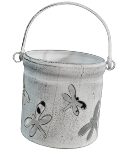 Portavelas de METAL con diseño de mariposa para decoración del hogar, soporte votivo para T-LIGHT, decoración navideña de alta calidad - Product Image 1