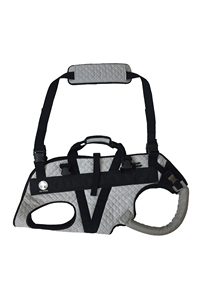 Chien gilet harnais réglable pour chien âgé réadaptation fauteuil roulant accessoire multifonctionnel chien vêtements (taille L) - Product Image 2