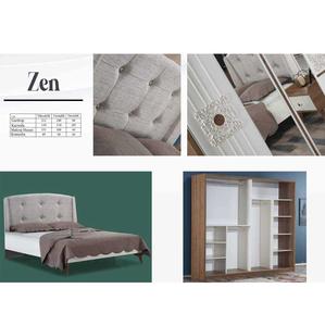 Ensemble de lit de chambre à coucher, socle de bébé, meuble de rangement de luxe - Product Image 6