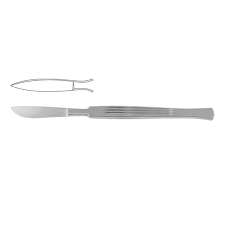 Cuchillo de disección de 15 cm con mango de metal básico de instrumentos quirúrgicos de acero inoxidable de grado médico - Product Image 4