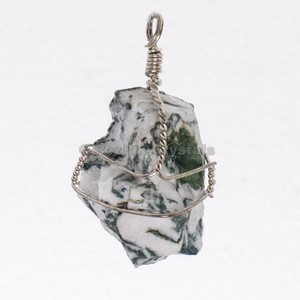 Buy Online <b>Tree</b> <b>Crystal</b> and Rhinestone Raw Wrap Pendants-Unisex Classic Wedding Jewelry for Men Women - Product Image 1