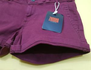 กางเกงขาสั้นผ้ายีนส์เซ็กซี่สำหรับผู้หญิงแบรนด์ดั้งเดิมวัสดุผ้าฝ้ายสต็อกสำหรับผู้ใหญ่จัดส่งในบังคลาเทศ - Product Image 4