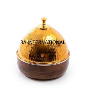 Customized Size Unique Style Double Wall Food Inculcated Casserole Serving Hot Pot for <b>Dining</b> <b>Table</b> Wedding Parties Hotels - Product Image 4