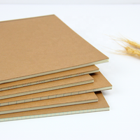 Papier Kraft personnalisé, 36 feuilles de papier, résistante à la colle, couverture souple pour exercices avec plusieurs types de pages