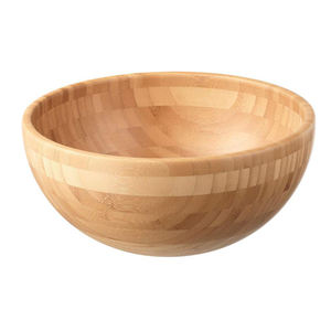 Bol de service alimentaire en bois, fait à la main, vente en gros/de haute qualité, pour hôtel et maison par axion, accessoires de maison - Product Image 3