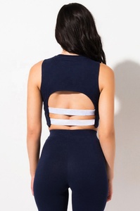 Haute qualité grande taille imprimer sans couture 2 pièces ensemble femmes taille haute Fitness Leggings et Push up haut de sport soutien-gorge vêtements de sport - Product Image 5