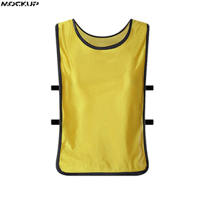 New Sports Match Men Solid Color Custom Design Soccer <b>Training</b> <b>Bibs</b> for Team <b>Training</b> Wear Soccer Vest / <b>Bib</b> - Product Image 3