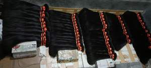 Cheveux indiens en vrac doublement étirés, 100% cheveux humains naturels Remy, noir naturel, extensions de qualité supérieure, cuticules alignées, donneur unique - Product Image 3