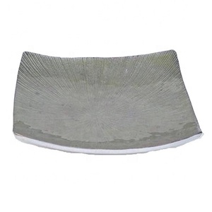 Bol carré en aluminium émaillé de haute qualité plateau de service alimentaire en aluminium bol en aluminium fait main au prix de gros - Product Image 1