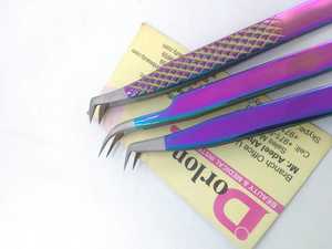 Bền Vững Nhíp Lông Mi Với Sợi Mẹo Nhãn Hiệu Riêng <span class=keywords><strong>Nano</strong></span> Tráng Lông Mi Mở Rộng Nhíp Khối Lượng Mạnh Mẽ Lash Nhíp - Product Image 3