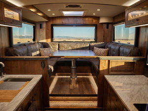 Autocaravana de Lujo F550 de Fibra de Vidrio y Camioneta 4x4 para Acampar y Viajar al Aire Libre en <span class=keywords><strong>Venta</strong></span> - Product Image 4