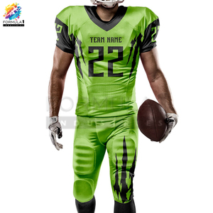 Uniformes de Fútbol Americano de Alta Calidad en Oferta, Transpirables, Anti-UV, de Secado Rápido, con Nombre de Equipo Personalizado - Product Image 2