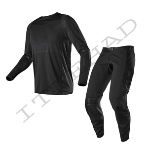 Combinaison de motocross personnalisée grande taille coupe-vent professionnelle pour l'extérieur, service OEM, uniforme de course, dernière tendance - Product Image 3