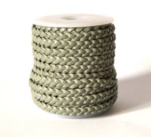 Las mejores cuerdas para hacer joyas, 3mm, 4mm, 5mm, correas de cuero trenzado, bolsas de cordones de cuero tejido, componentes de accesorios de joyería de cristal para perros - Product Image 6