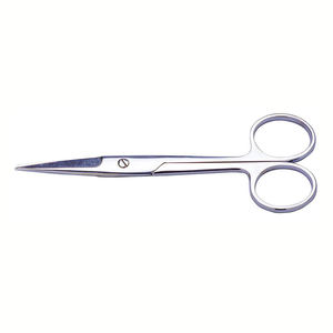Tijeras quirúrgicas rectas manuales de acero inoxidable duraderas de alta calidad profesional QNQ, tijeras de operación romas afiladas rectas - Product Image 2