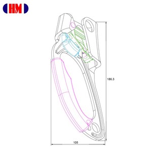 Ascendedor de Aluminio para Mano Derecha AAD-0328-R, CE EN567, para Cuerda de 8-13 mm, Montañismo - Product Image 3