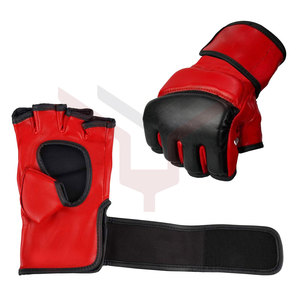 ถุงมือ MMA สำหรับนักกีฬาอาชีพ ปรับแต่งได้ ขนาด 6oz 8oz ทำจากหนัง สำหรับศิลปะการต่อสู้และมวย พร้อมโลโก้สั่งทำพิเศษ สวมใส่สบาย - Product Image 3