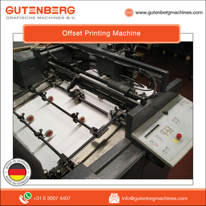 Machine d'impression automatique à décalage, Machine à impression à deuxième main, prix d'usine, vente mondiale, - Product Image 3