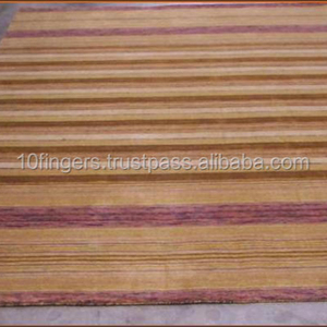 พรมปอกระเจาถักมือดีไซน์สวยงาม - Product Image 3