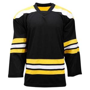 Uniformes de hockey sur glace unisexes de base importants Matériau souple Nom de l'équipe OEM Vêtements de sport imprimés pour adultes Style de jeu - Product Image 6