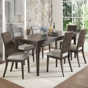 Mesa de comedor industrial de estilo moderno - Product Image 2