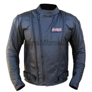 All Weather New Design Hombres Chaquetas con cremallera Motocicleta Chaquetas de carreras de motos hechas a medida Cuero - Product Image 3