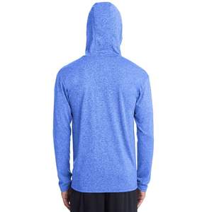 Sudaderas con Capucha Tri-blend para Hombre, Manga Larga, Ligeras, con Bolsillo con Cremallera - Product Image 3