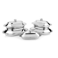 Plat de service ovale