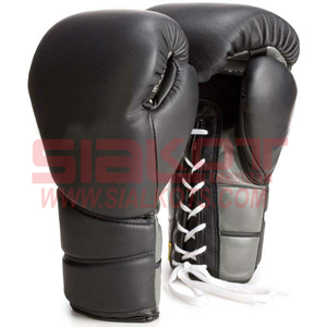 synthetic leather Boxing Gloves Lace Up Boxing Gloves - Product Image 1