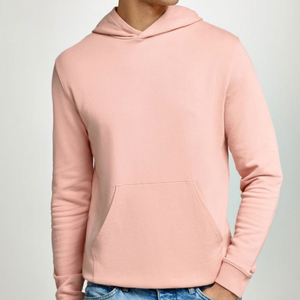 Pull à capuche surdimensionné 100% coton pour hommes, imprimé personnalisé, brodé, design solide, épaules tombantes, hiver, vente en gros - Product Image 6