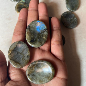 ลาบราดอไรต์หินที่มีคุณภาพสง่างาม/พรีเมี่ยมฉูดฉาดลาบราดอไรต์คริสตัลหินกังวล/ขัดลาบราดอไรต์พลอยกังวล STO - Product Image 1