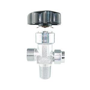 Válvula cilíndrica de cobre, <span class=keywords><strong>Control</strong></span> de flujo de aire, oxígeno y nitrógeno, tipo de diafragma, QF-21 - Product Image 1