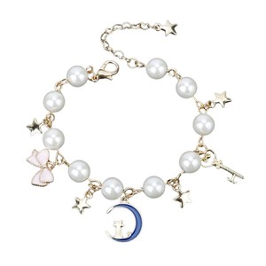 Sailor Moon Inspired Manga Anime Charm Bracelet, Sailor Moon Cosplay, Sailor Moon Costume, Sailor Moon Jewelry, Sailor Moon Brac - Product Image 1