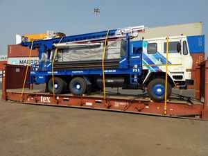 Brand New 300 <b>Meters</b> Truck Mounted DTH Cum Rotary Drilling Rig <b>Water</b> Well & Mine Drilling Machine for Sale - Product Image 3