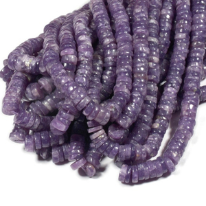 Charolite-Cuentas Heishi lisas en forma de rueda redonda plana, para fabricación de joyas - Product Image 1