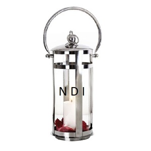 Linterna de vela grabada a mano para el hogar, cena, fiesta, decoración de mesa, Vela decorativa, linterna de acabado brillante - Product Image 1