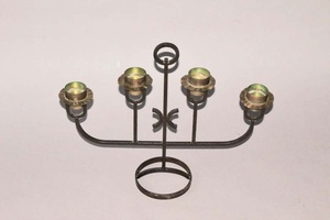 <b>Candle</b> Stick Metal Brass High Finishing <b>Candle</b> Stand Best Selling New Design Trendy Luxury Home Decorative <b>Candle</b> Holder - Product Image 2