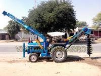 Máquina de perforación CNC al mejor precio, nueva condición, componentes de bomba de núcleo súper fuerte, plataforma de erección de poste de agujero profundo
