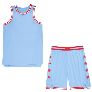 Olyester-uniforme de asketball, diseño ustom, 100% - Product Image 3