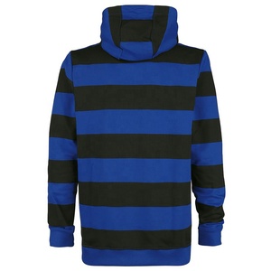 เสื้อฮู้ดดี้ผ้าฝ้ายฟลีซพิมพ์ลายกราฟิก 2 แถบ สำหรับผู้ชาย สวมใส่ได้ทุกฤดู - Product Image 4