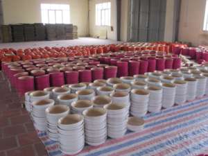 Viet Nam Natural Living Salade artisanale Bol en bambou peint en bambou Artisanat - Product Image 5